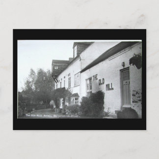 Old Postcard, Old Mill Hotel, Shipston-on-Stour, W Postcard
