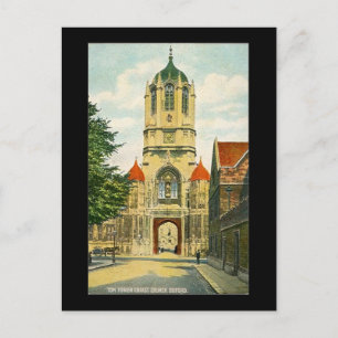 Old Postcard, Oxford, Tom Tower Postcard
