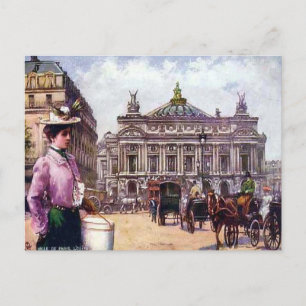 Old Postcard - Paris - l'Opera