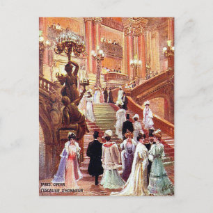 Old Postcard - Paris Opera