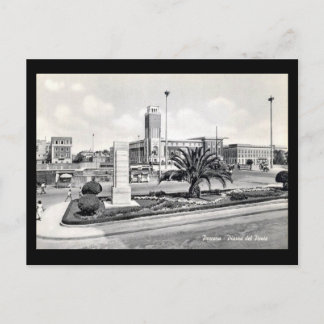 Old Postcard - Pescara, Piazza del Ponte