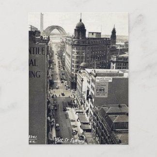 Old Postcard - Pitt Street. Sydney, NSW