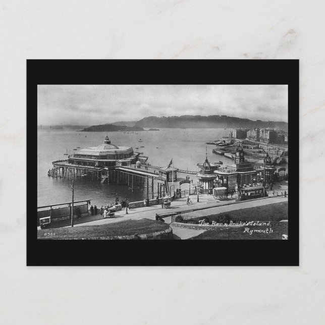 Old Postcard, Plymouth, Devon Postcard (Front)