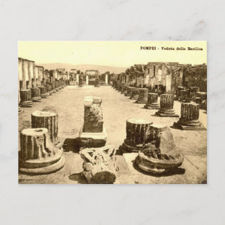 Old Postcard - Pompei, Veduta della Basilica