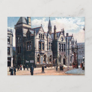 Old Postcard - Post Office, Halifax, Yorkshire