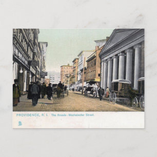 Old Postcard - Providence, Rhode Island, USA