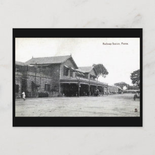 Old Postcard - Pune, India