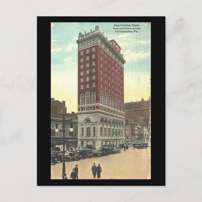 Old Postcard - Ritz-Carlton Hotel, Philadelphia (Front)