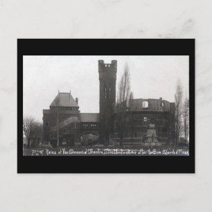 Old Postcard - Ruins of Shakespeare Memorial Theat