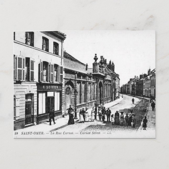 Old Postcard - Saint-Omer, Pas-de-Calais, France (Front)