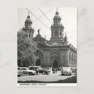 Old Postcard - Santiago, Chile