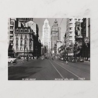 Old Postcard - São Paulo, Brazil