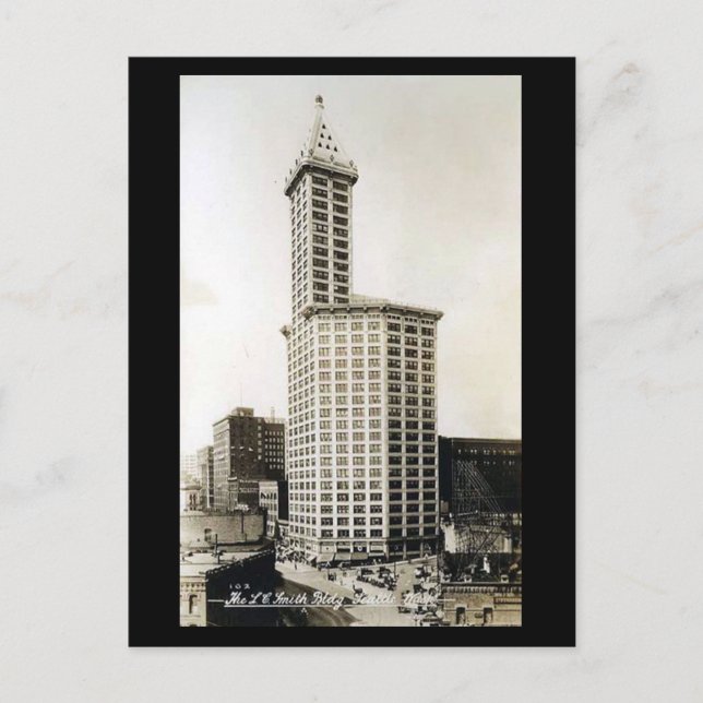 Old Postcard - Seattle WA (Front)