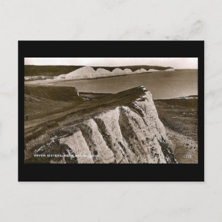 Old Postcard, Seven Sisters, Sussex Postcard