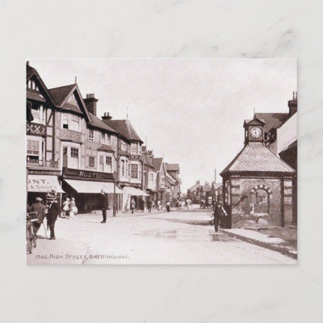 Old Postcard - Sheringham, Norfolk (Front)