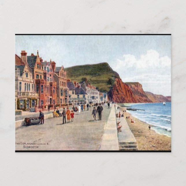 Old Postcard - Sidmouth, Devon (Front)