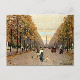 Old Postcard - Siegesallee, Berlin