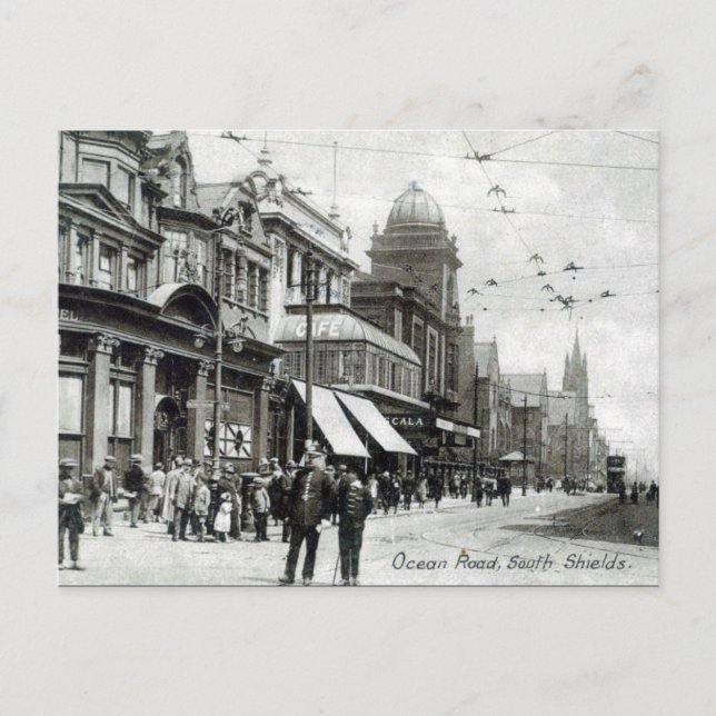 Old Postcard - South Shields, Tyne and Wear (Front)