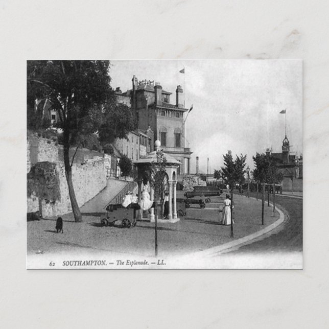 Old Postcard - Southampton, Hampshire (Front)
