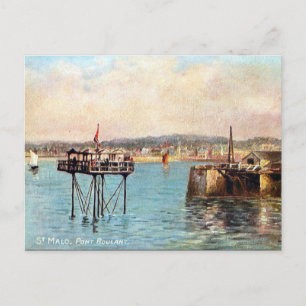 Old Postcard - St Malo, France