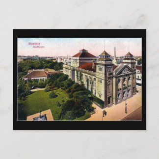 Old Postcard - Stadttheater, Bydgoszcz, Poland