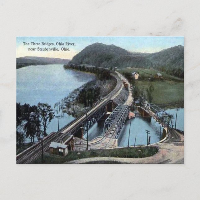 Old Postcard - Steubenville, Ohio (Front)