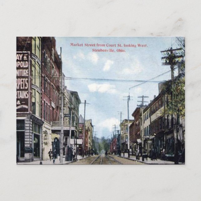 Old Postcard - Steubenville, Ohio (Front)