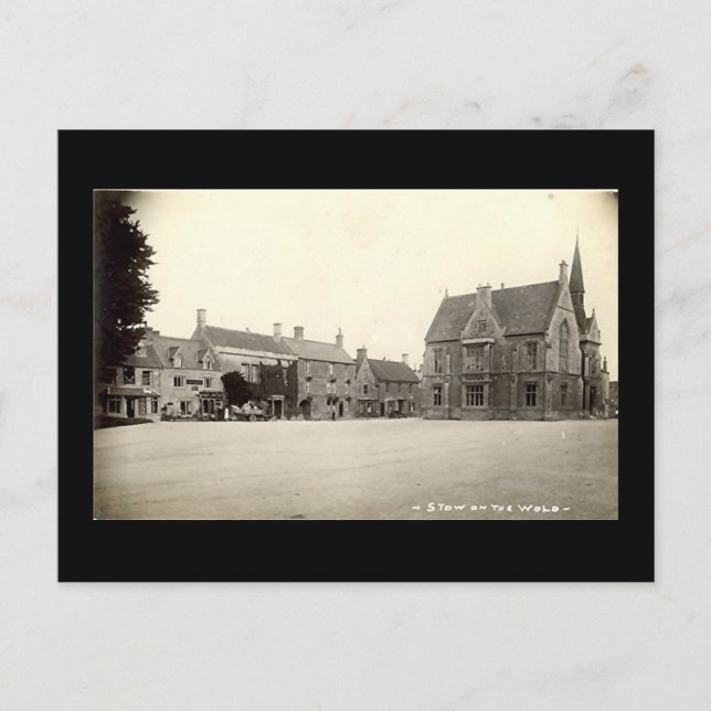 Old Postcard, Stow-on-the-Wold Postcard (Front)
