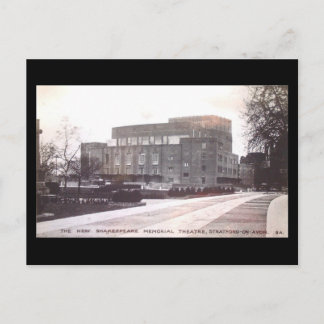 Old Postcard, Stratford-upon-Avon, Theatre Postcard