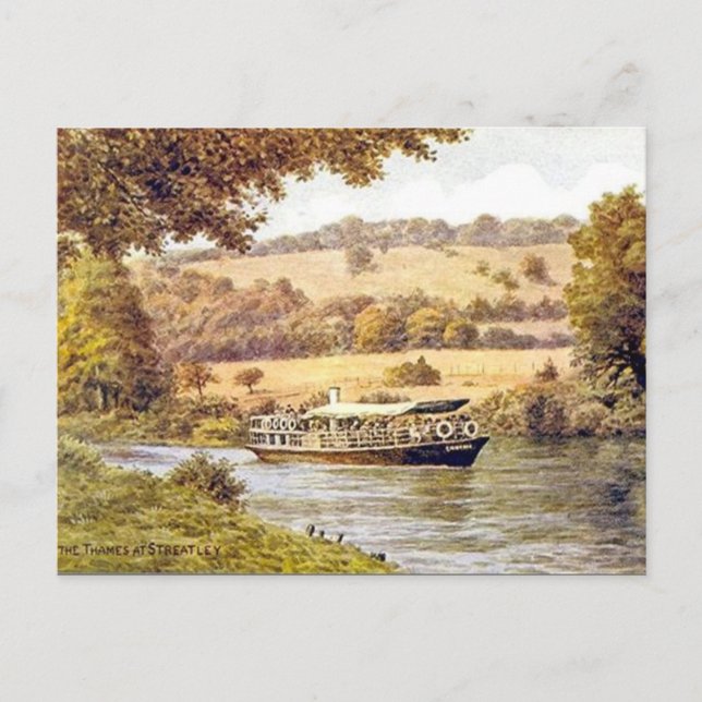 Old Postcard - Streatley, Berkshire (Front)