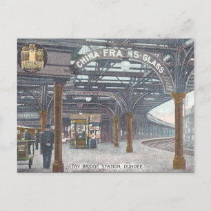 Old Postcard - Tay Bridge Station, Dundee