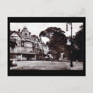 Old Postcard, The Broadway, Worthing Postcard