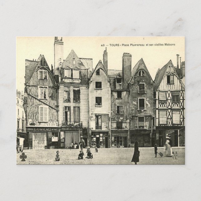 Old Postcard - Tours, Indre et Loire (Front)
