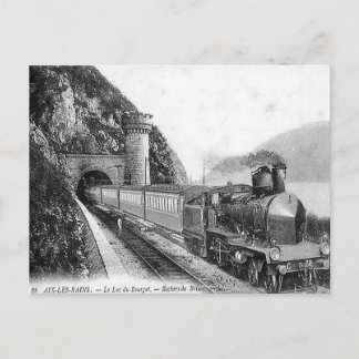 Old Postcard - Train, Aix-les-Bains