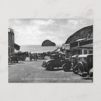 Old Postcard - Trebarwith Strand, Cornwall