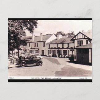 Old Postcard - Two Bridges, Dartmoor, Devon
