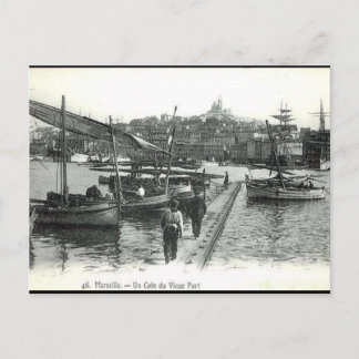 Old Postcard - Vieux Port, Marseille