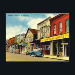 Old Postcard - Virginia City, Nevada<br><div class="desc">The image on this postcard has been reproduced from a vintage postcard of Virginia City,  USA.</div>