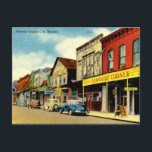 Old Postcard - Virginia City, Nevada<br><div class="desc">The image on this postcard has been reproduced from a vintage postcard of Virginia City,  USA.</div>