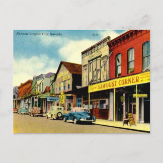 Old Postcard - Virginia City, Nevada
