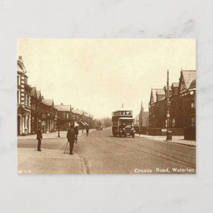 Old Postcard - Waterloo, Merseyside