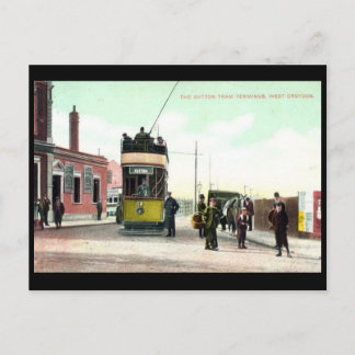 Old Postcard - West Croydon, London