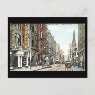 Old Postcard - Westminster St, Providence RI