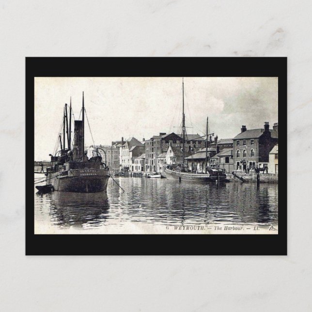 Old Postcard - Weymouth, Dorset (Front)