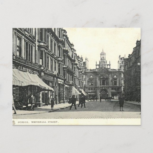 Old Postcard - Whitehall Street, Dundee (Front)