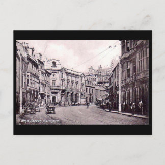 Old Postcard - Wind Street, Swansea