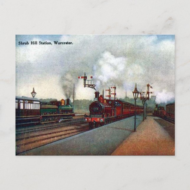 Old Postcard - Worcester (Front)