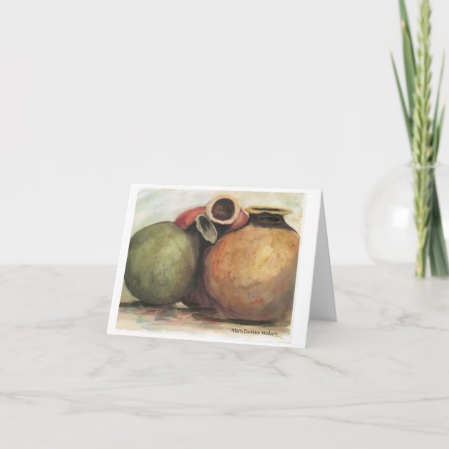 Old Pottery Notecard (Front)