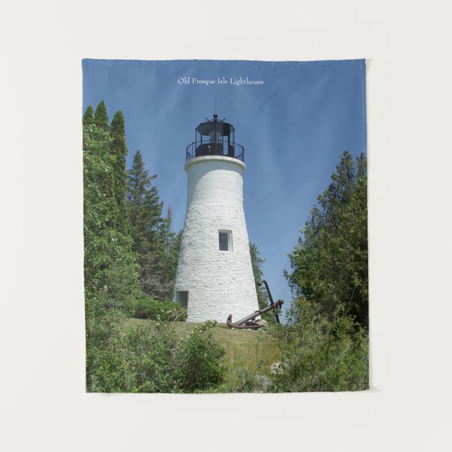 Old Presque Isle Lighthouse tapestry (Front)