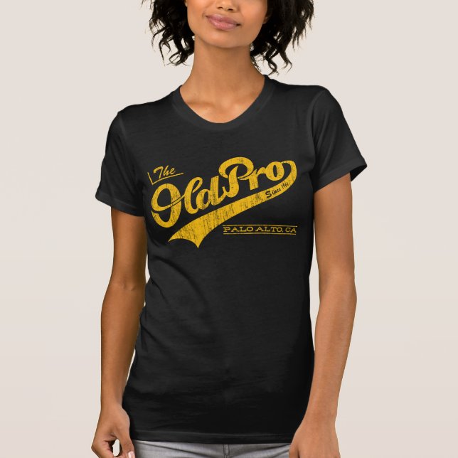 Old Pro Family (vintage goldenrod) T-Shirt (Front)